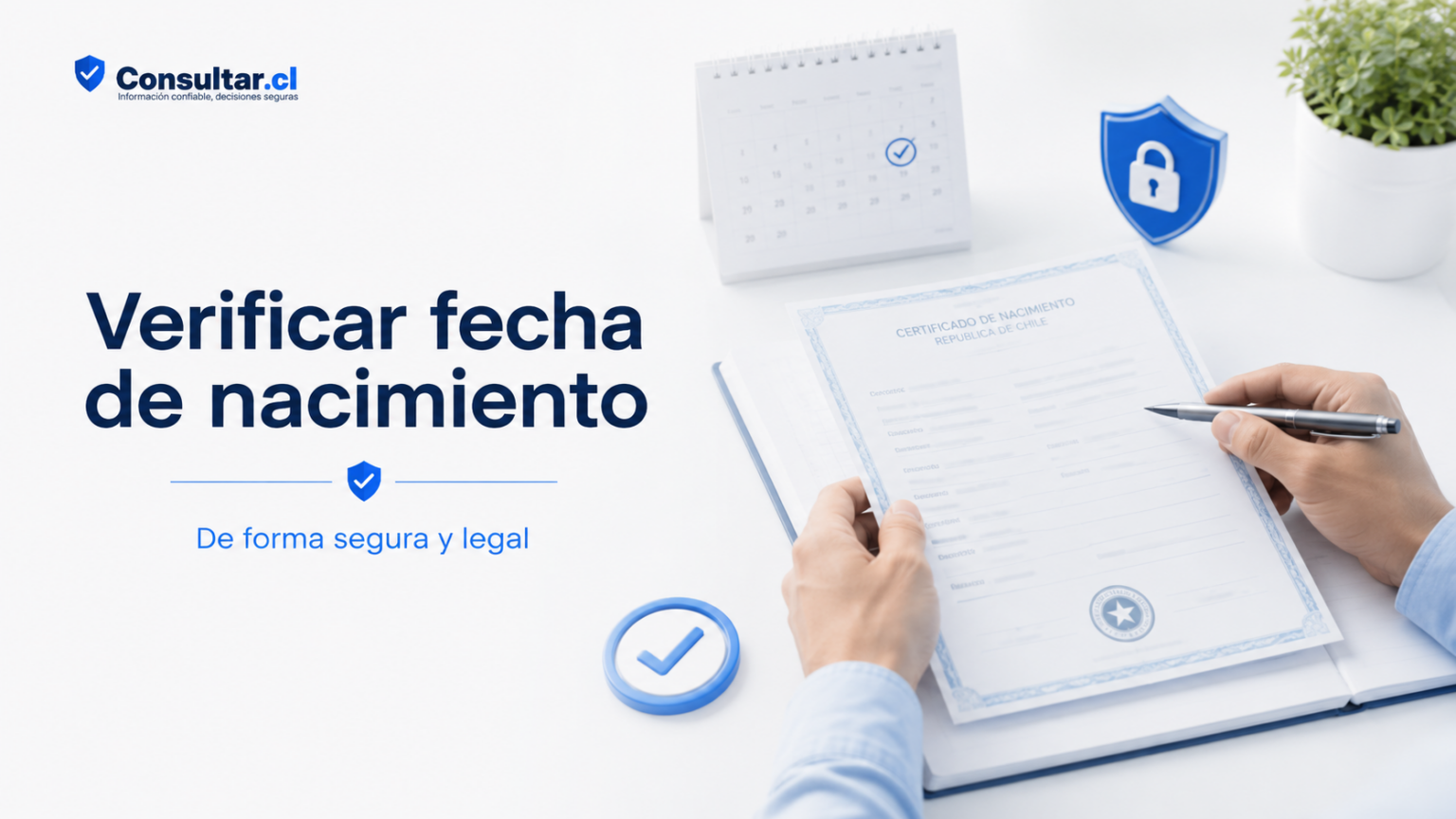 Cómo verificar una fecha de nacimiento en Chile de forma segura y legal ...