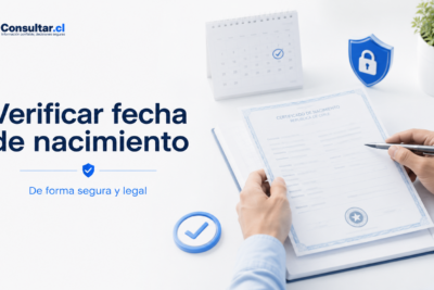 Cómo verificar una fecha de nacimiento en Chile de forma segura y legal