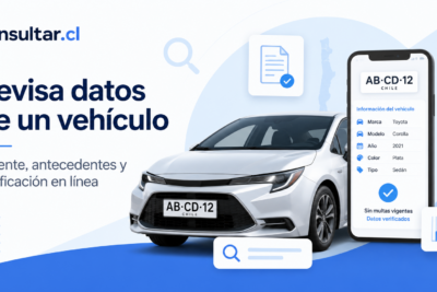 Consultar patente de un auto en Chile