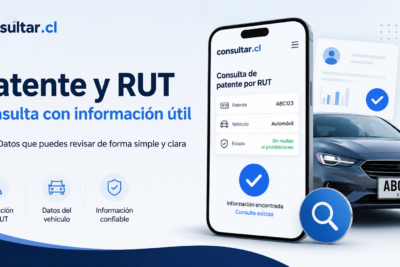 Consultar patente por RUT en Chile