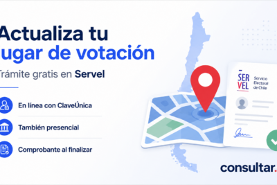 Cambio de domicilio electoral en Chile