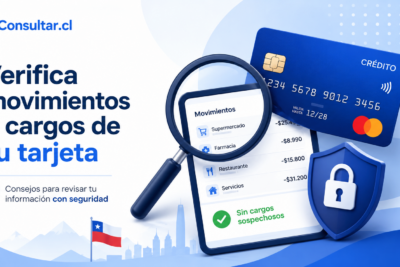 Cómo revisar los datos de tu tarjeta de crédito en Chile