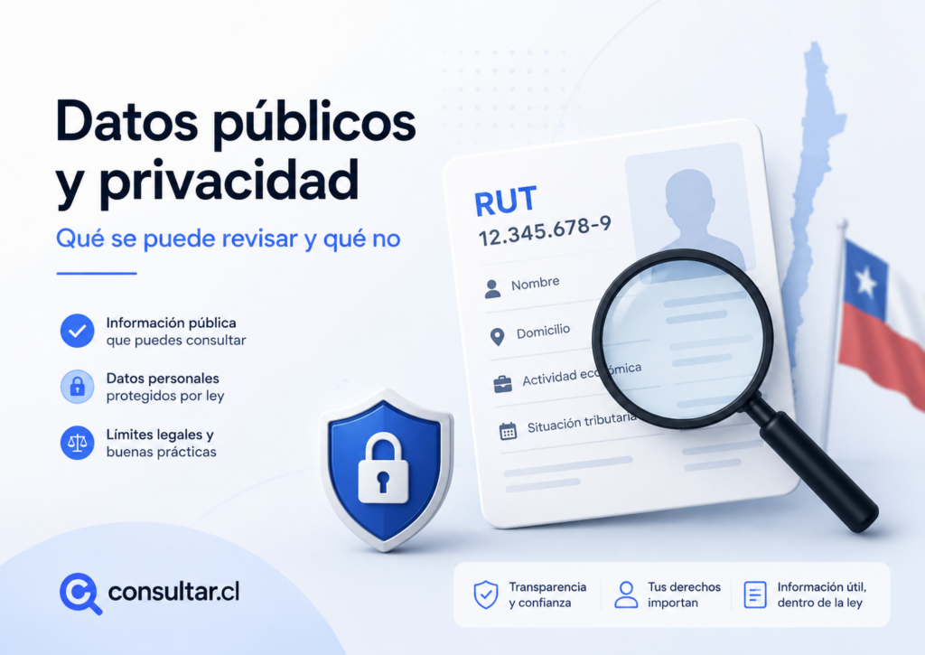 Consultar datos por RUT en Chile