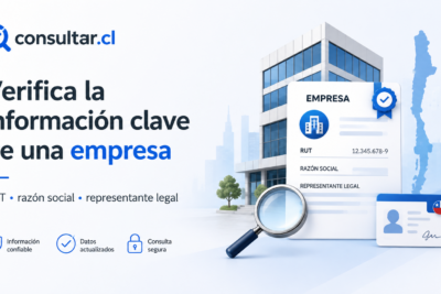 Datos de una empresa en Chile