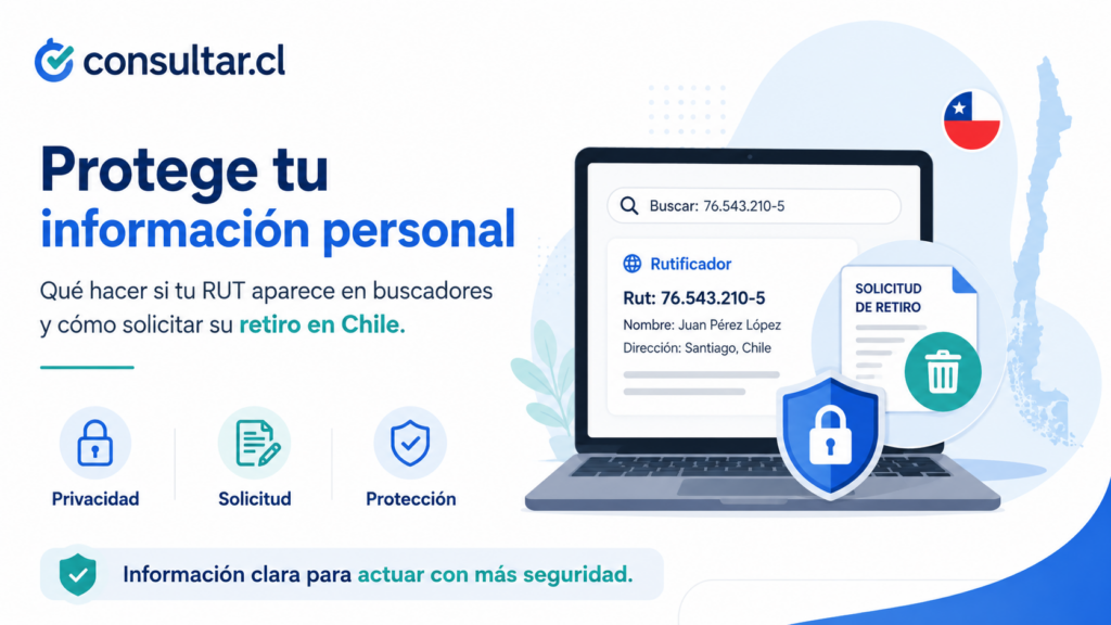 Mi RUT aparece en un rutificador
