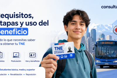 Pase escolar TNE en Chile