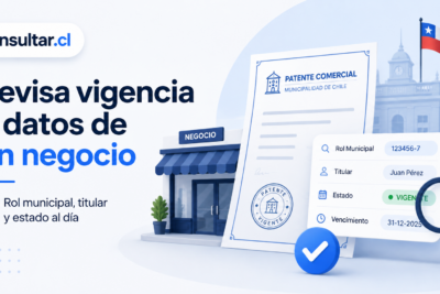 Patente comercial en Chile