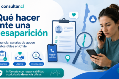 Persona desaparecida en Chile
