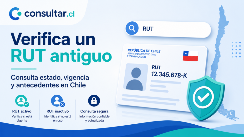RUT antiguo o inactivo en Chile