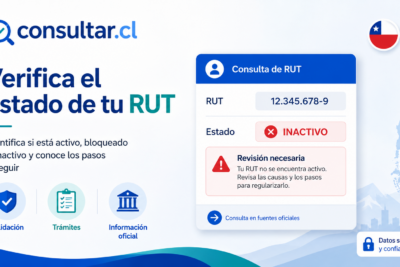 RUT bloqueado o inactivo en Chile