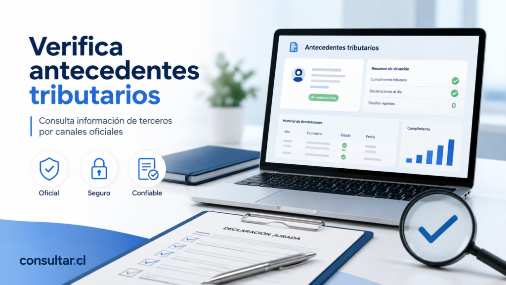 Situación tributaria de terceros en el SII