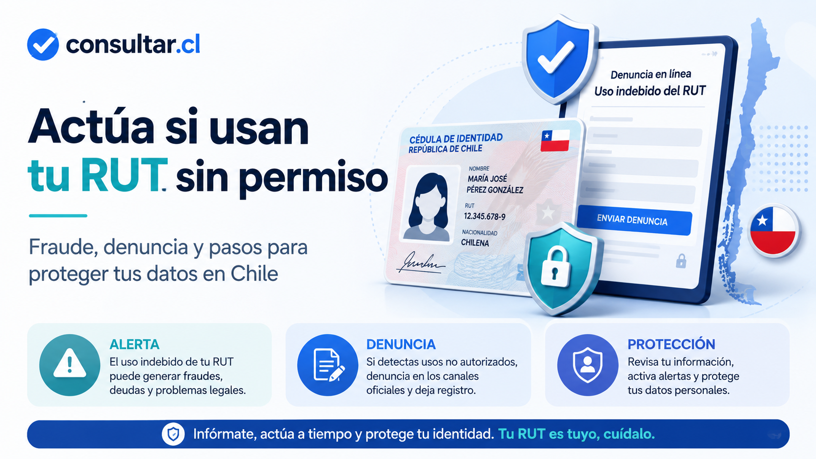 Apha Rut Uso indebido del RUT en Chile: qué hacer y cómo denunciar - Consultar.cl