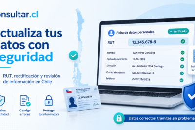 datos incorrectos asociados a tu RUT