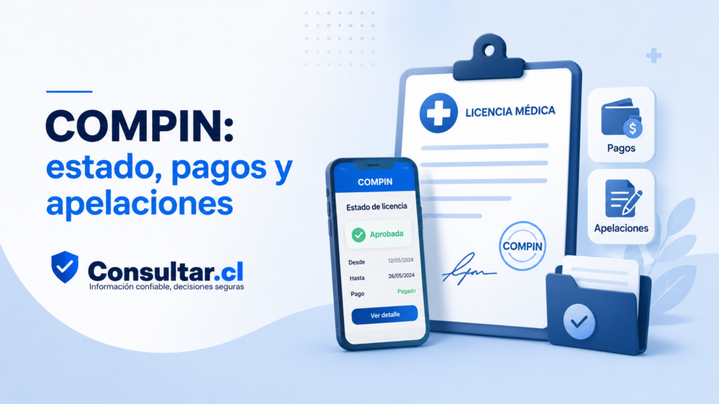 COMPIN: licencia médica
