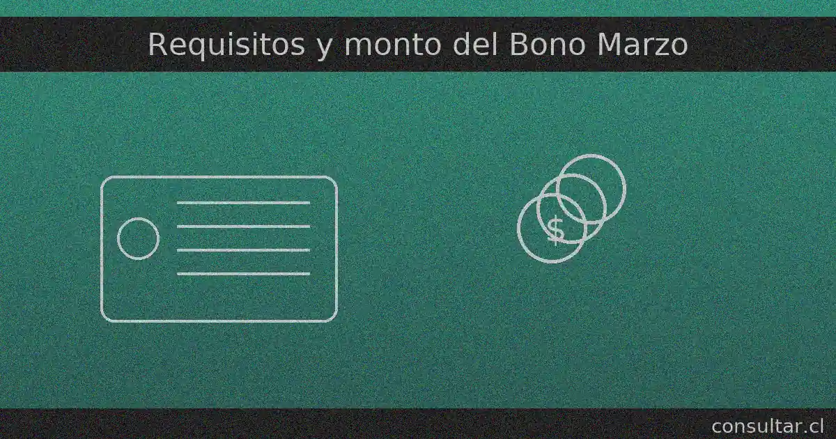 Requisitos y monto del Bono Marzo: cédula y monedas para familias beneficiarias — consultar.cl