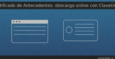 Tipos del Certificado de Antecedentes: fines particulares y fines especiales — solicitud en Registro Civil/ChileAtiende.