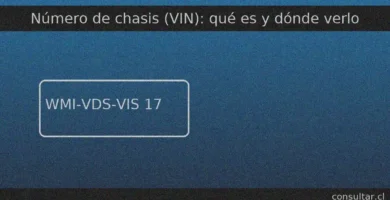 Número de chasis (VIN) de 17 caracteres: estandarizado por ISO 3779 y exigido en EE. UU. por 49 CFR Part 565; suele verse desde el parabrisas o en el marco de la puerta del conductor