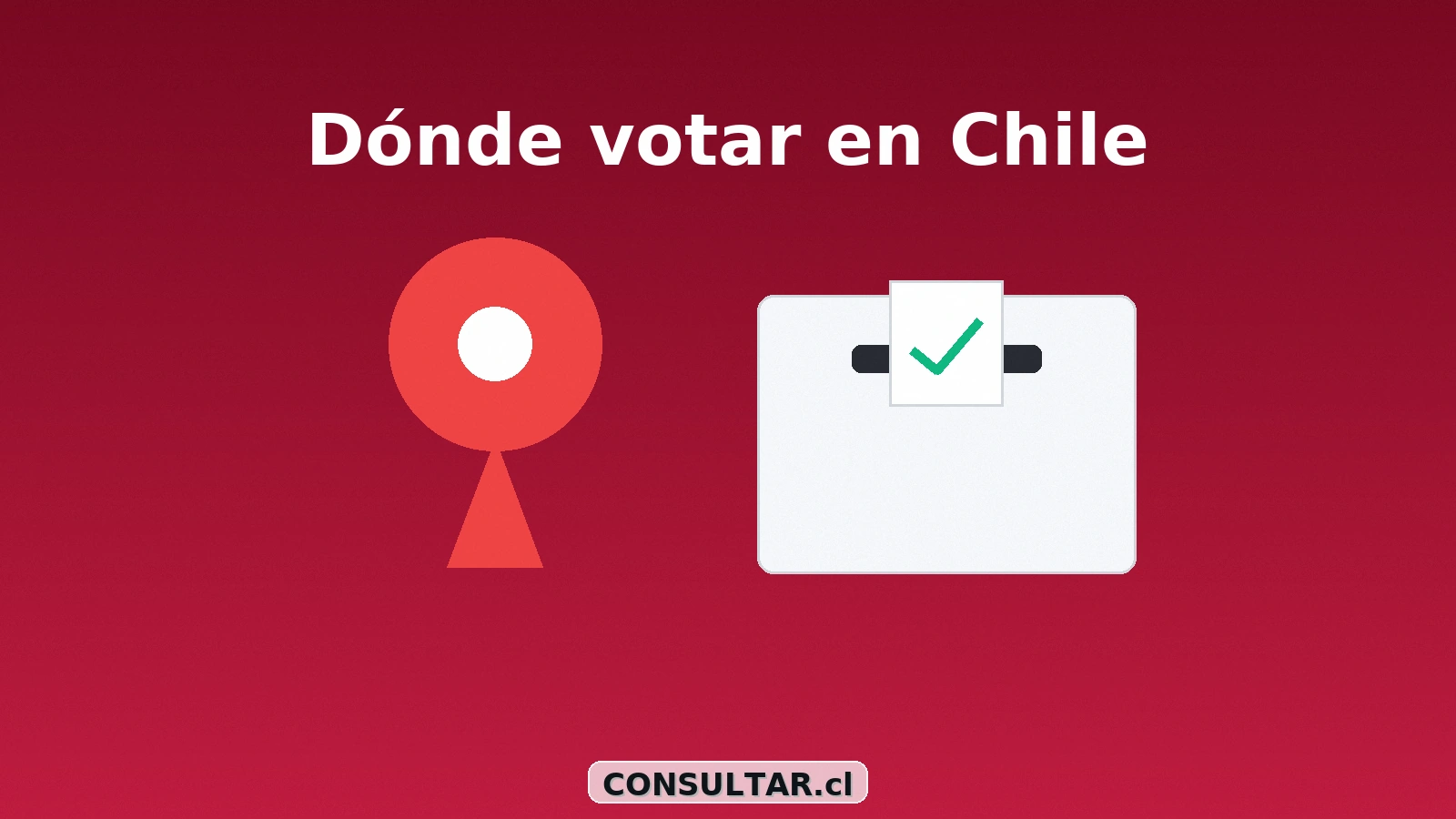 Dónde votar en Chile: verifica tu local y mesa de votación con tu RUT en Servel