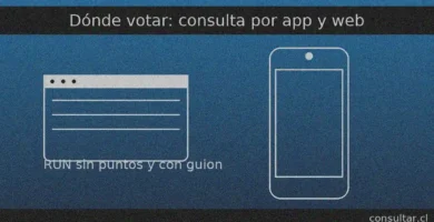 Dónde votar en Chile: consulta tu local y mesa en el portal oficial del Servel con tu RUN sin puntos y con guion o desde la app.
