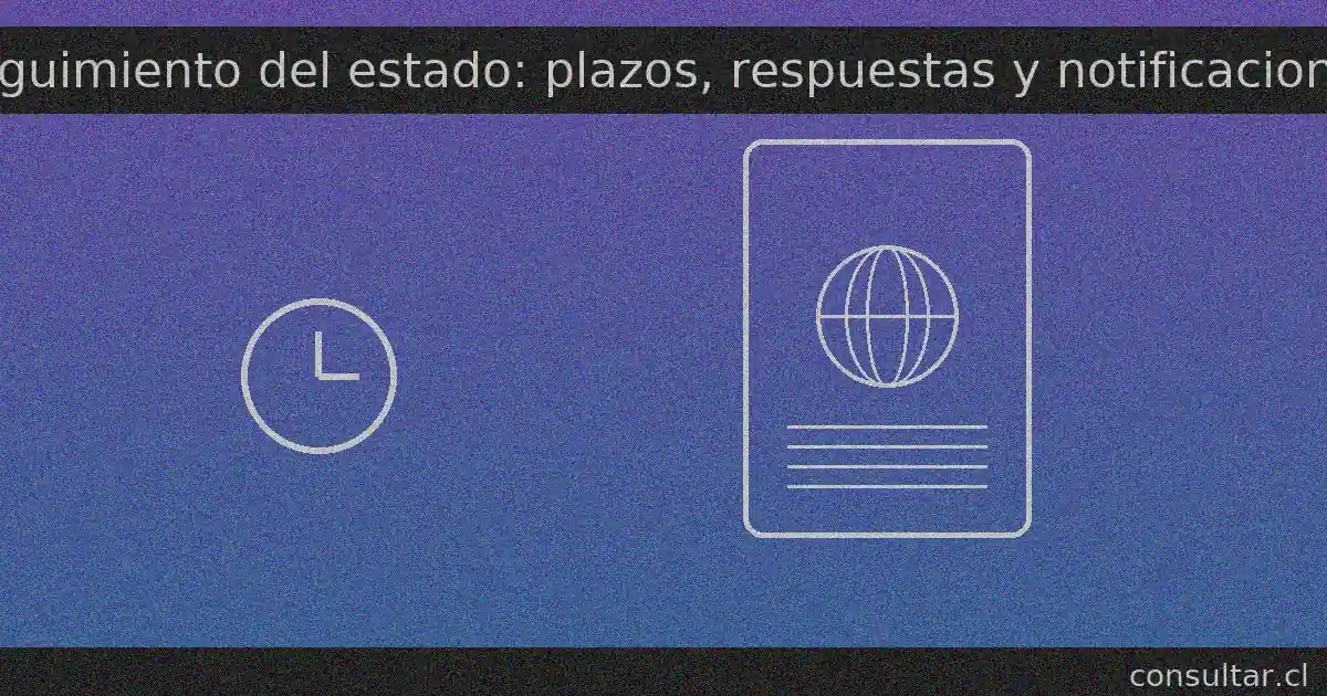 Seguimiento del estado del trámite de extranjería: plazos, respuestas y notificaciones
