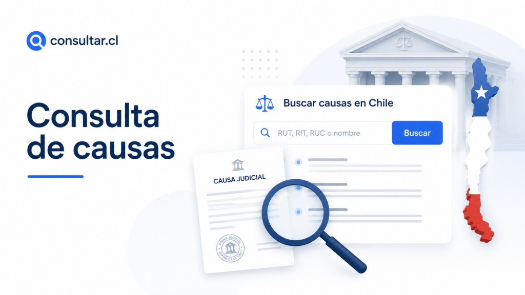Consulta de causas en Chile