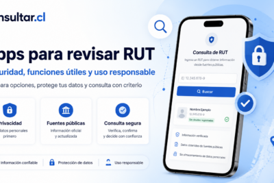 Aplicaciones para consultar RUT en Chile