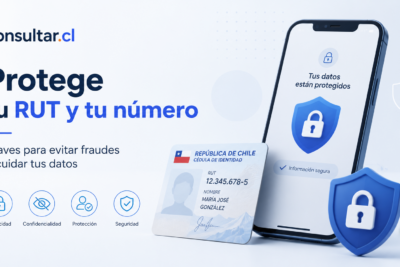 Teléfono y RUT en Chile: riesgos, privacidad